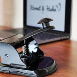 Metalowy dziurkacz Kornet & Hahn Czarny mat