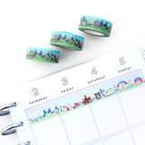 Taśma washi Willwa | Odpoczynek na trawie