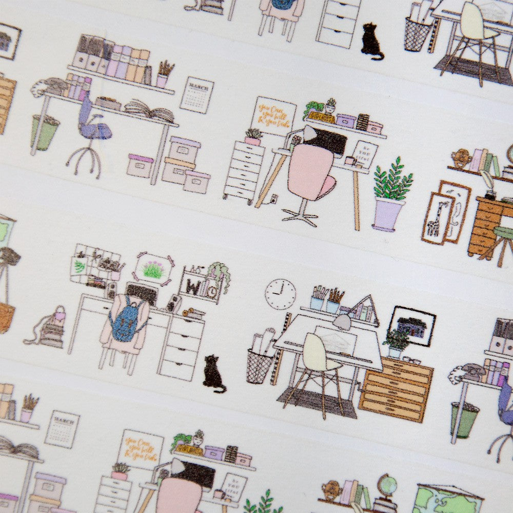 Taśma washi Willwa | Miejsce Pracy