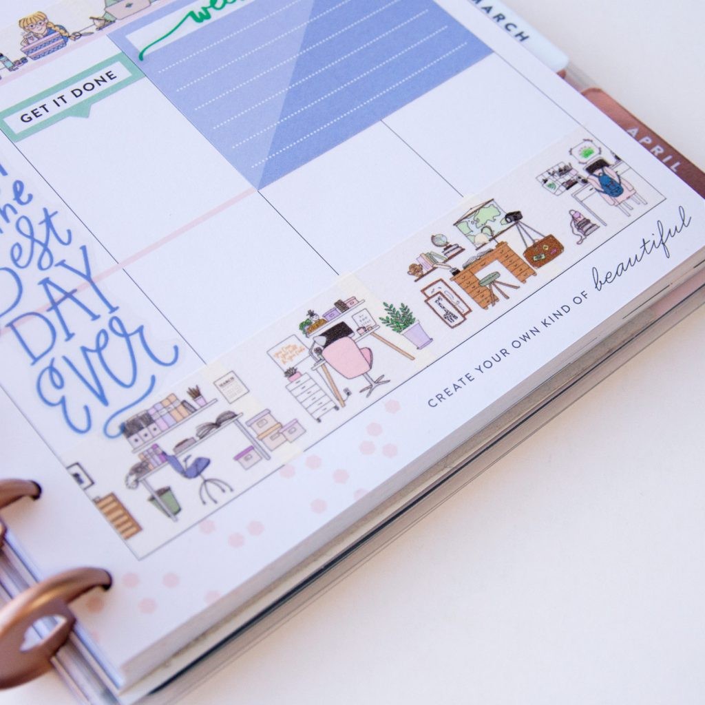 Taśma washi Willwa | Miejsce Pracy