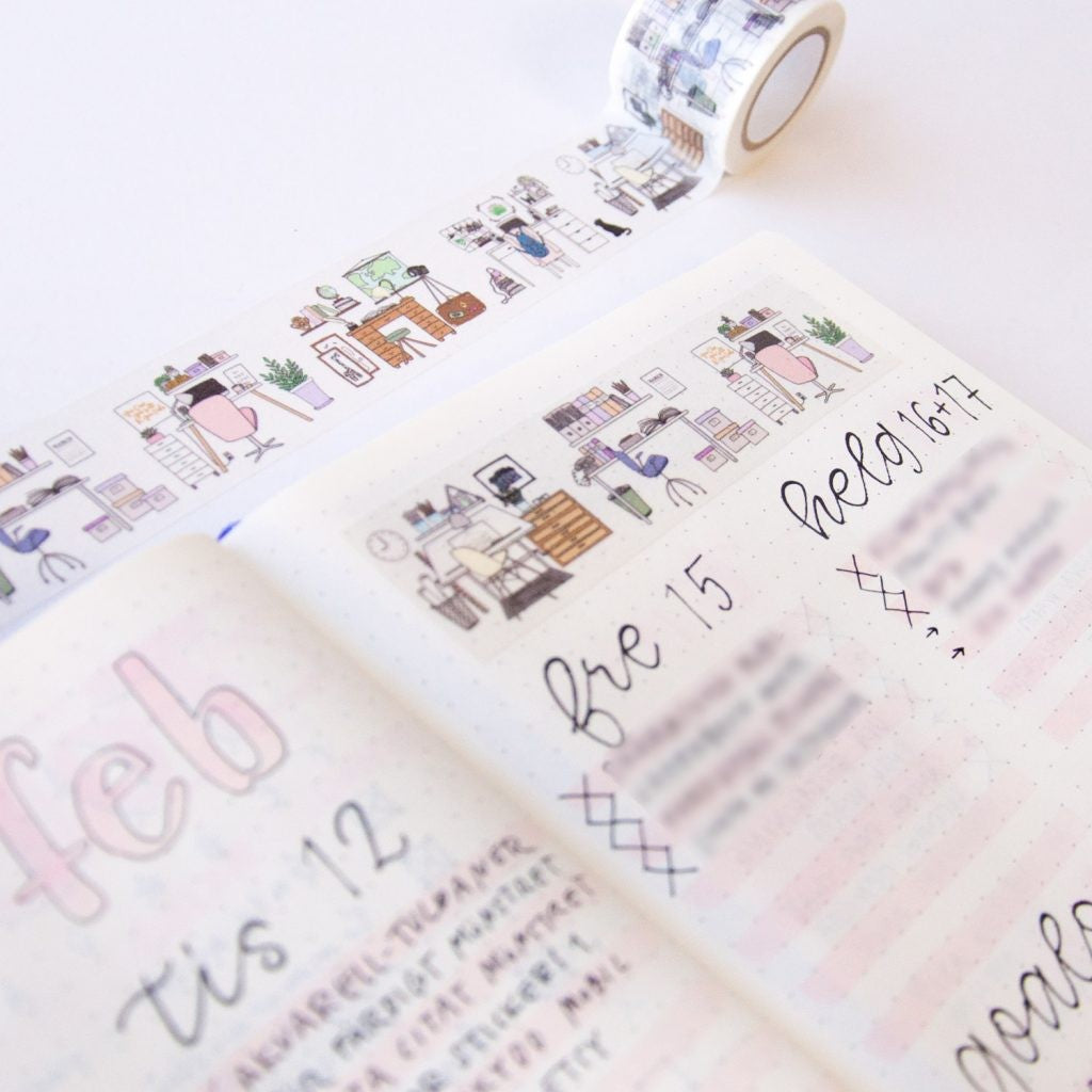 Taśma washi Willwa | Miejsce Pracy