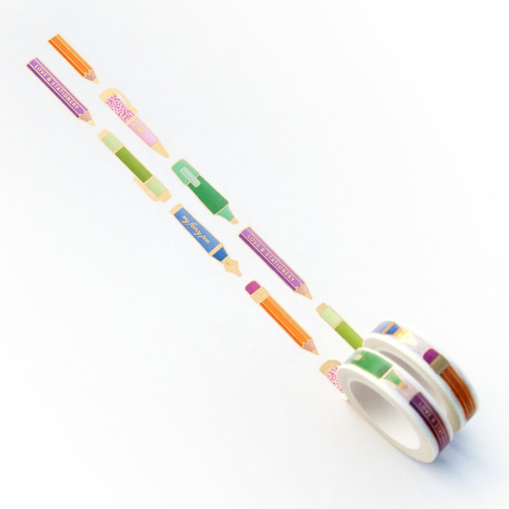 Taśma washi Willwa | Kolekcja Piór