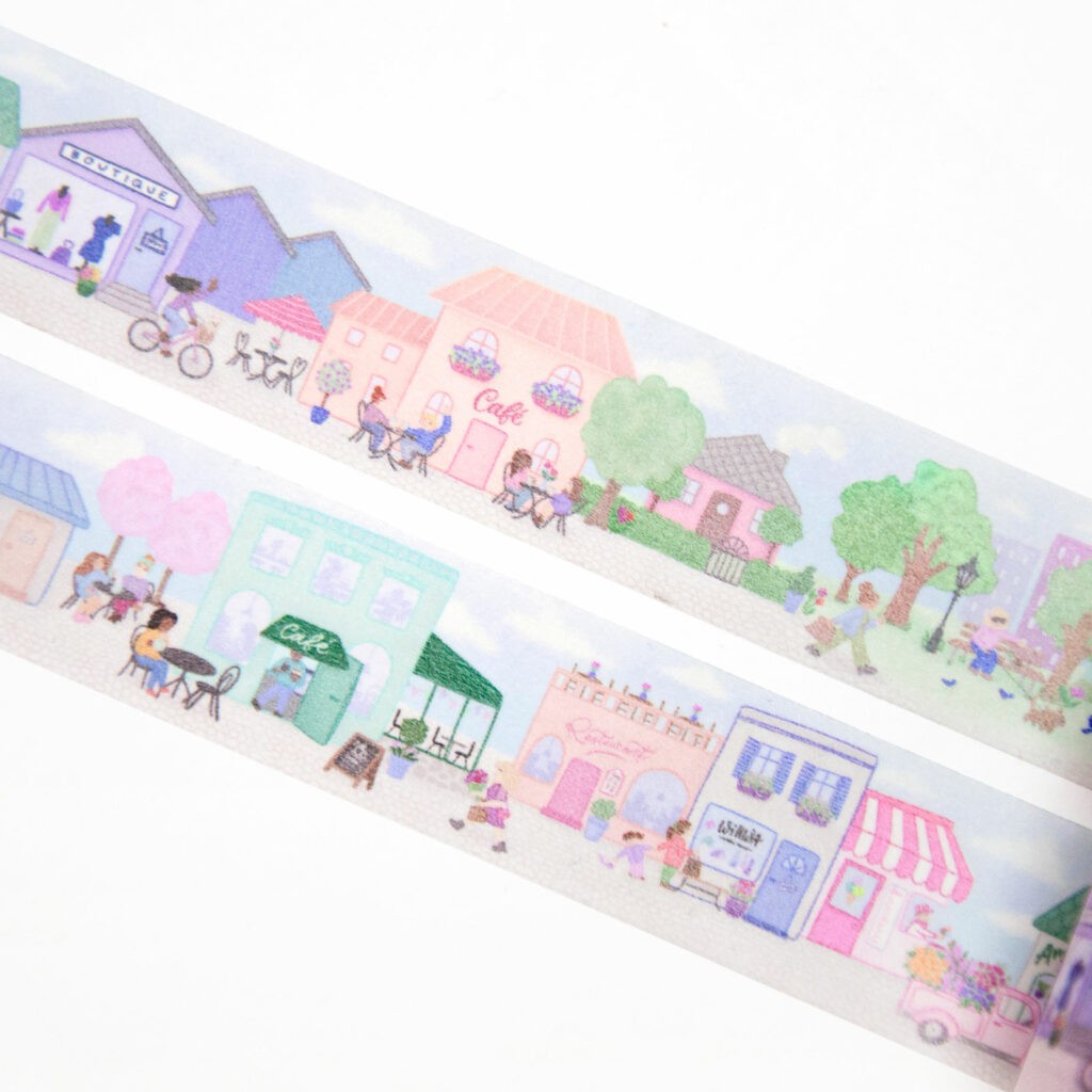 Taśma washi Willwa | Miasto Kawiarń