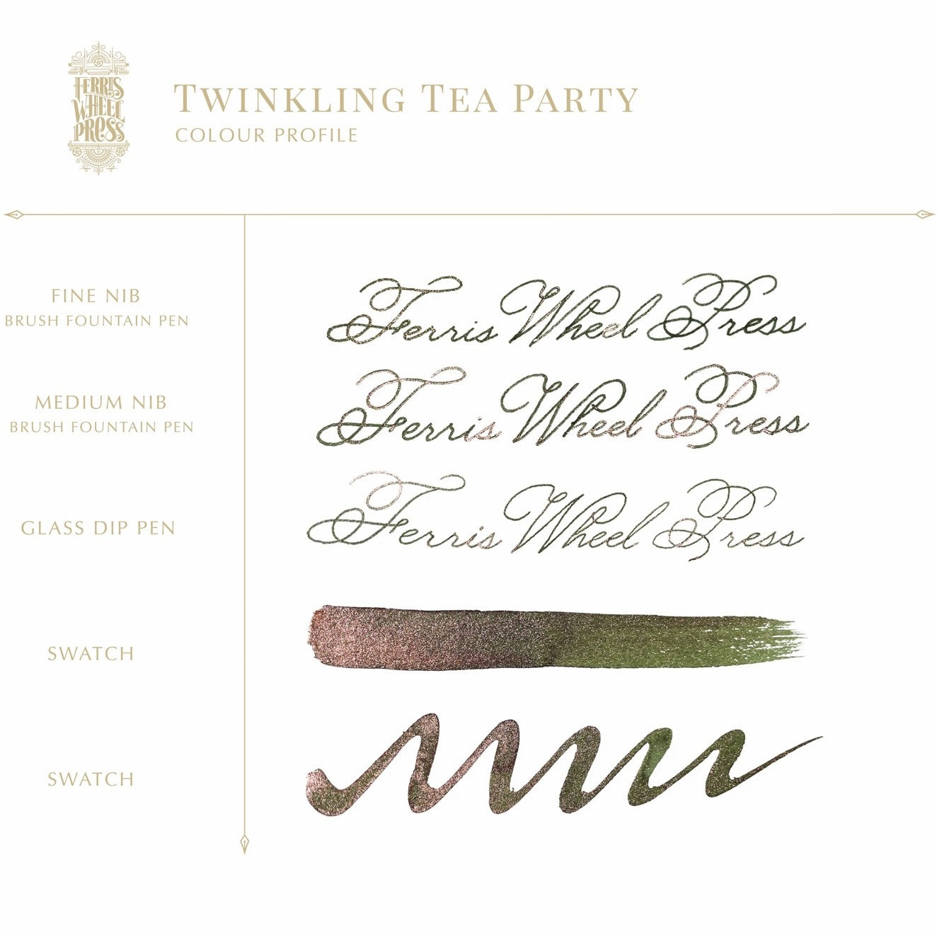 Atrament FerriTales Alicja w Krainie Czarów | Twinkling Tea Party