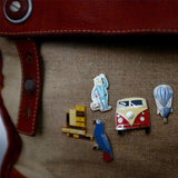 Pin Bomo Art Niebieski Balon