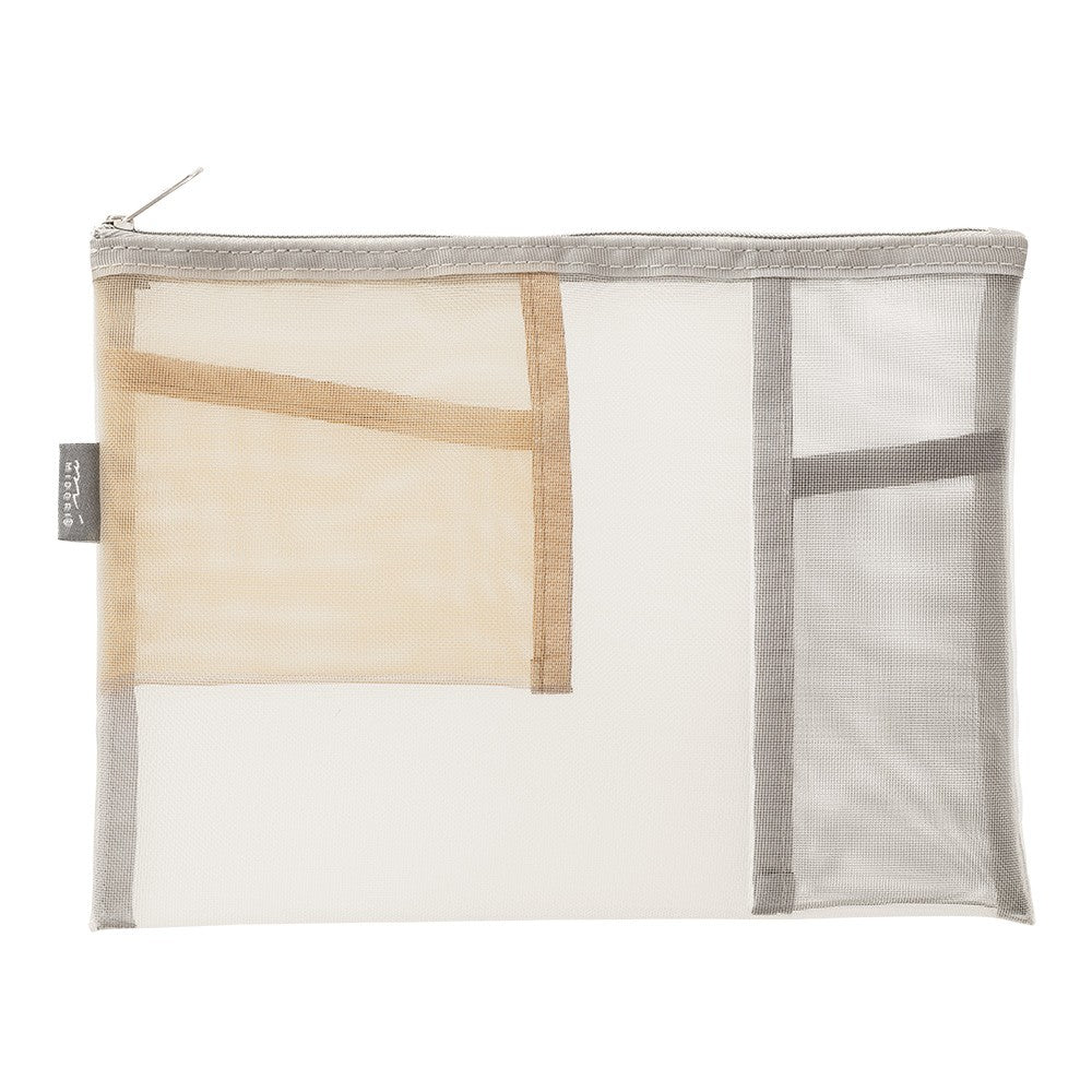 Etui Midori Pen & Tool Mesh | Szare