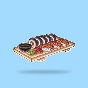 Pin Paw Generation | Sushi