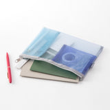 Etui Midori Pen & Tool Mesh | Niebieski