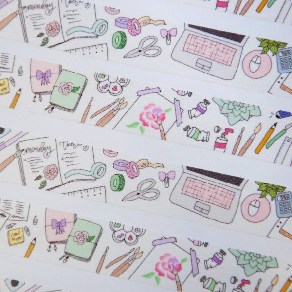 Taśma washi Willwa | Artykuły Papiernicze