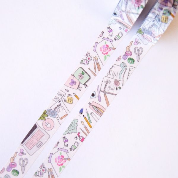 Taśma washi Willwa | Artykuły Papiernicze