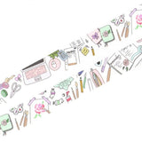 Taśma washi Willwa | Artykuły Papiernicze