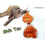 Skórzany brelok VANCA CRAFT | Shih Tzu