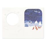 Kartka świąteczna Midori | Kula śnieżna