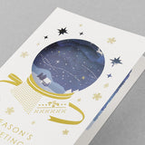 Kartka świąteczna Midori | Kula śnieżna