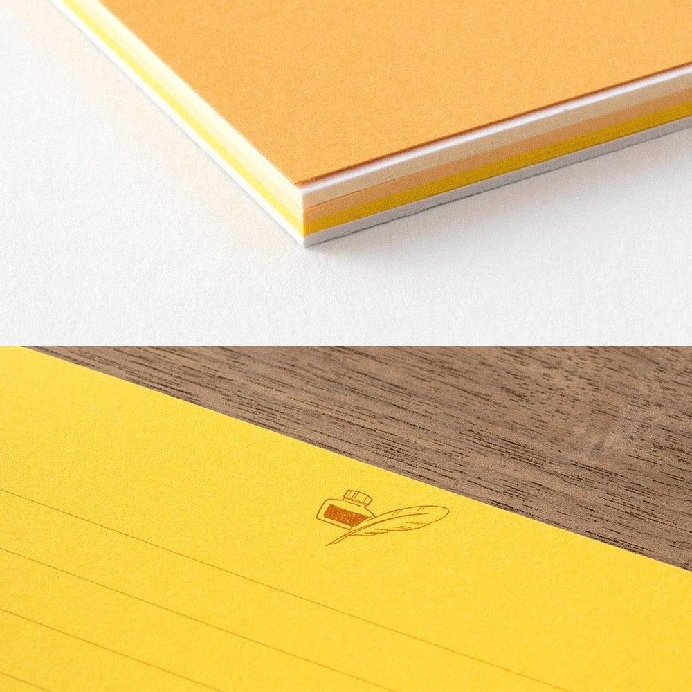 Papier listowy Midori Giving a Color | Żółty