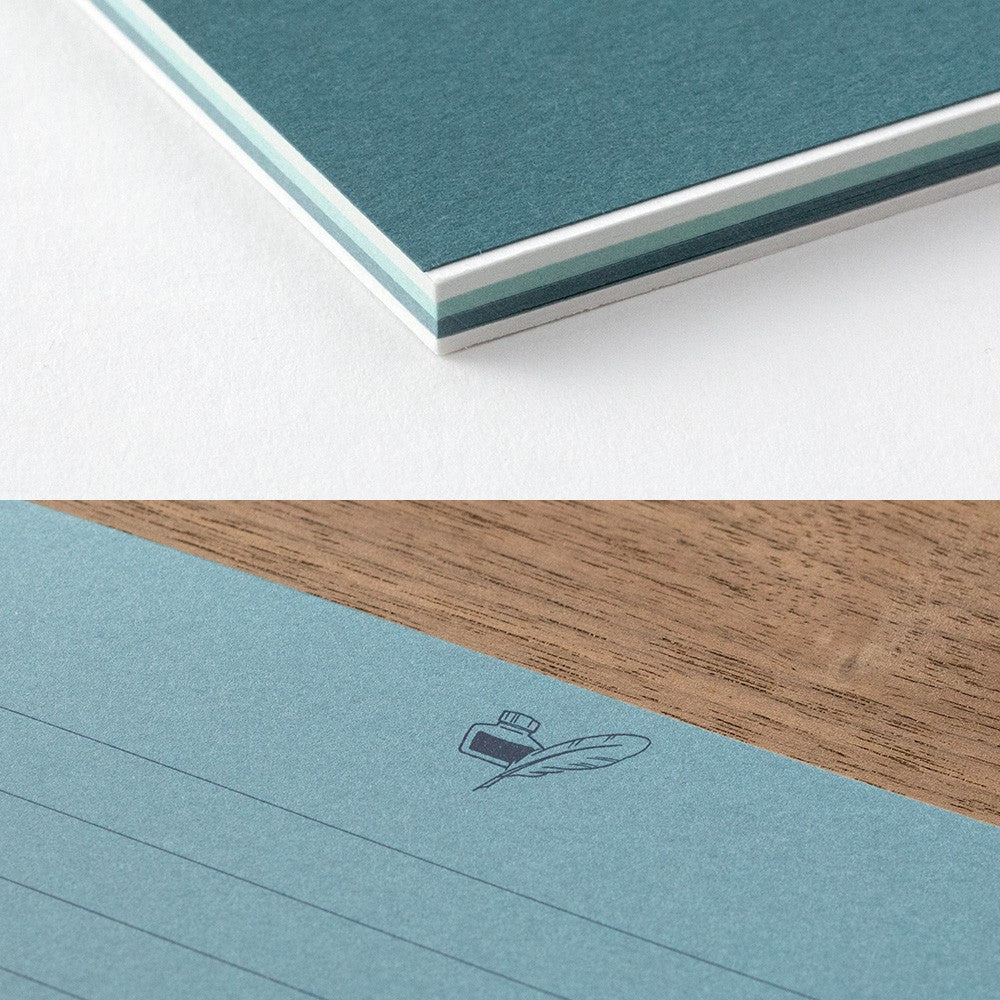 Papier listowy Midori Giving a Color | Niebieski