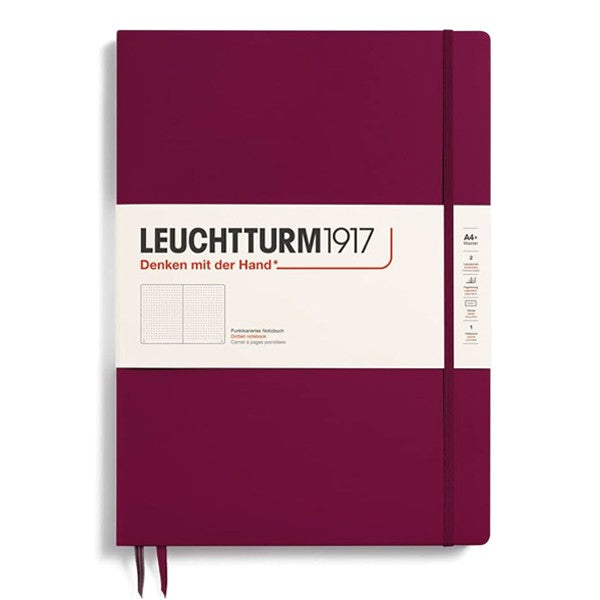 Notatnik Leuchtturm1917 Master Slim A4+ | Bordowy