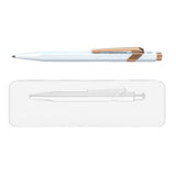 Długopis Caran D'Ache 849 Biały GT Różowe Złoto | Edycja Limitowana