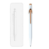 Długopis Caran D'Ache 849 Biały GT Różowe Złoto | Edycja Limitowana