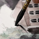 Farby akwarelowe Kuretake Gansai Tambi Graphite Colors 6 sztuk