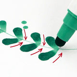 Zestaw metalicznych pisaków Kuretake Clean Color Dot Metallic