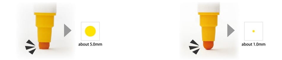 Zestaw metalicznych pisaków Kuretake Clean Color Dot Metallic