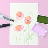 Zestaw do malowania Kuretake Exploring Watercolor Glazing