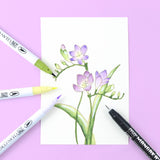 Zestaw do malowania Kuretake Exploring Watercolor Gradation