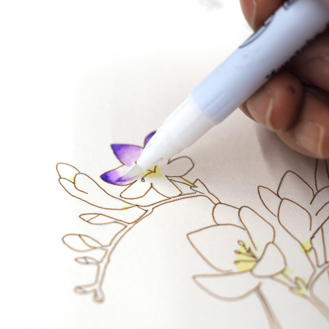 Zestaw do malowania Kuretake Exploring Watercolor Gradation