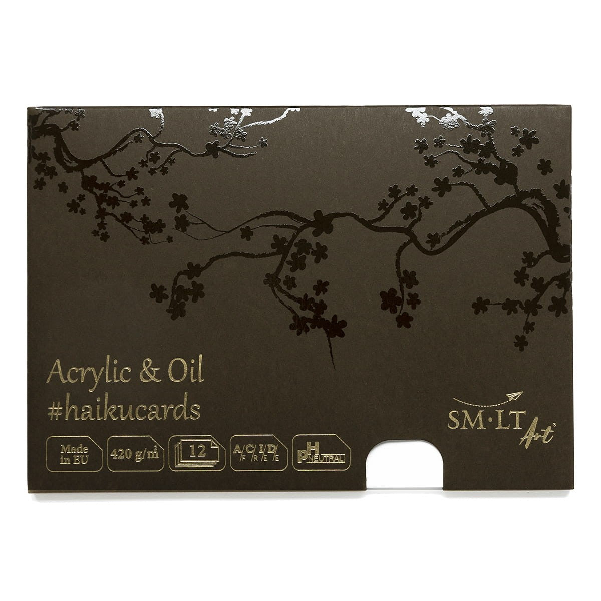 Zestaw kart do malowania SM-LT Art Haiku Cards 420g/m2