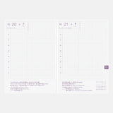 Kalendarz dzienny 2027 Hobonichi Techo Original Book A6 | Edycja japońska