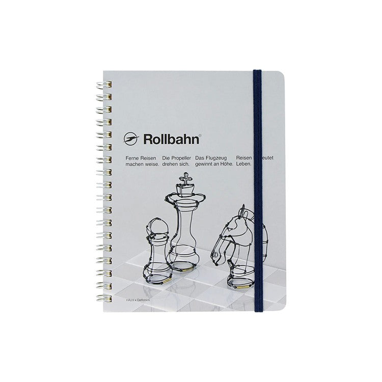 Notatnik z motywem szachów HAyU Rollbahn na spirali M