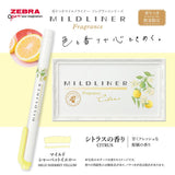 Zestaw zakreślaczy MILDLINER z podwójną końcówką Zebra 6 szt. | Fragrance | Edycja Limitowana