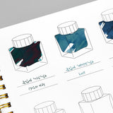 Notes do tworzenia wzorników Wearingeul Color Swatch Book A5