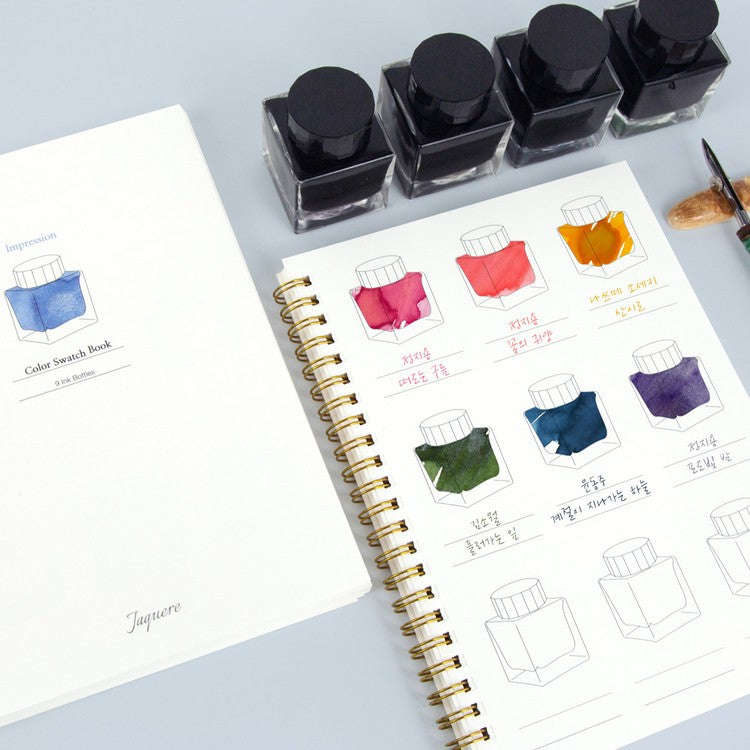 Notes do tworzenia wzorników Wearingeul Color Swatch Book A5