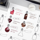 Arkusze do tworzenia wzorników Wearingeul Alicja w Krainie Czarów | Eliksiry