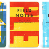 Notatniki Field Notes Hatch Show Print 3 pack w linie
