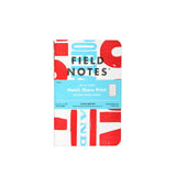 Notatniki Field Notes Hatch Show Print 3 pack w linie