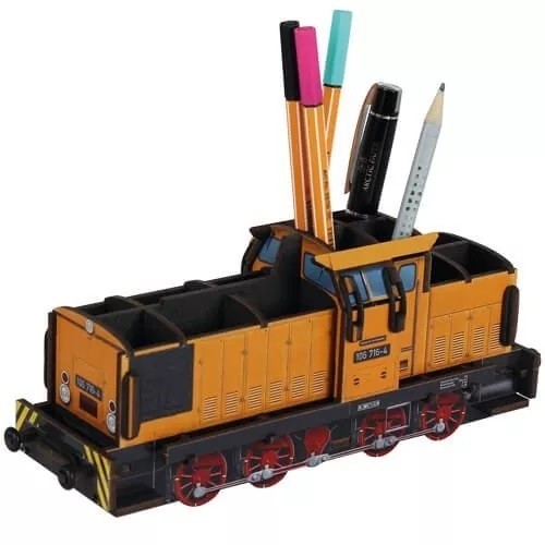 Organizer na biurko WERKHAUS | Lokomotywa spalinowa