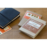 Wkład do Traveler's Notebook Passport Size Traveler's Factory 1/2 Short Trip | Gładki