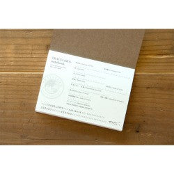 Wkład do Traveler's Notebook Passport Size Traveler's Factory 1/2 Short Trip | Papier Kraft