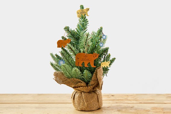 Mosiężna zawieszka Traveler's Factory | Niedźwiedź