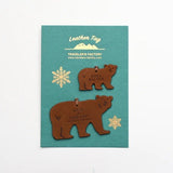 Skórzane zawieszki Traveler's Factory | Niedźwiedź