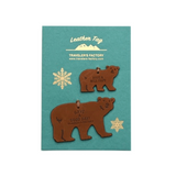 Skórzane zawieszki Traveler's Factory | Niedźwiedź