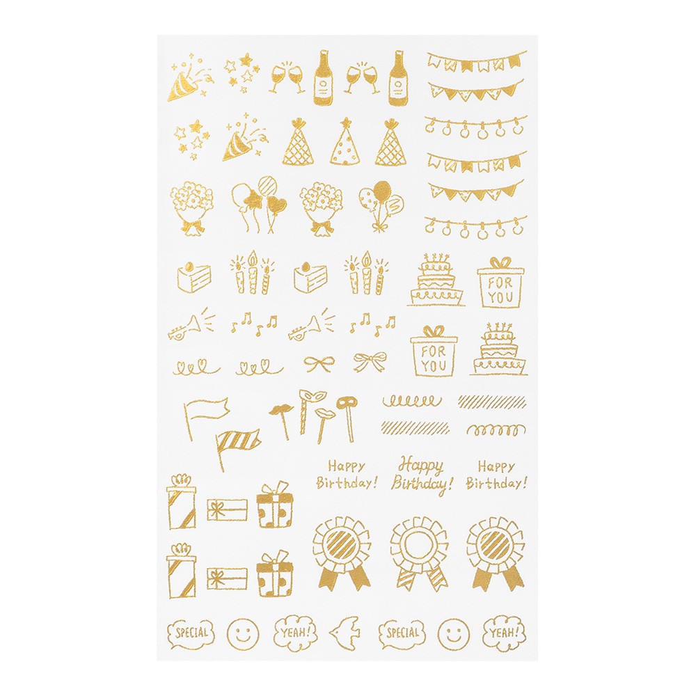 Naklejki transferowe Midori | Świętowanie