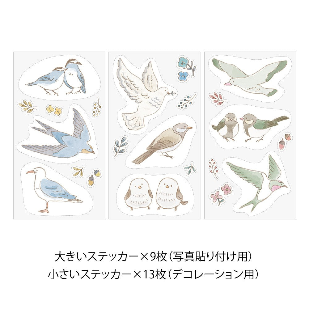 Naklejki Clip Sticker Midori | Ptaki