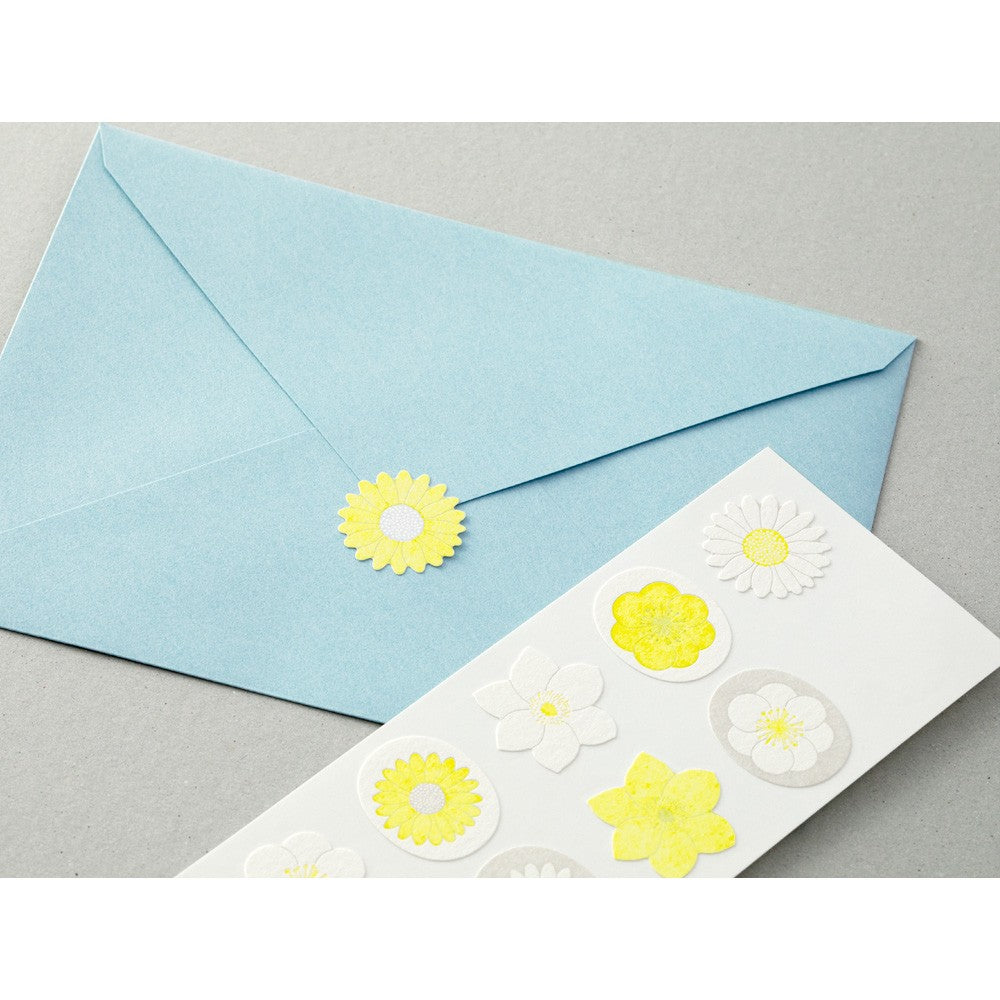 Naklejki Midori Leterpress | Kwiaty