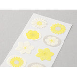 Naklejki Midori Leterpress | Kwiaty