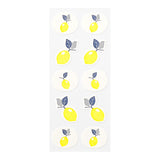 Naklejki Midori Leterpress | Cytryna