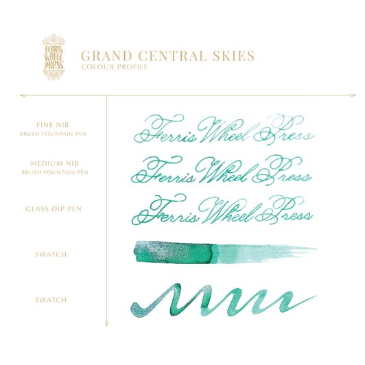 Atrament Ferris Wheel Press New York Collection | Grand Central Skies 38 ml